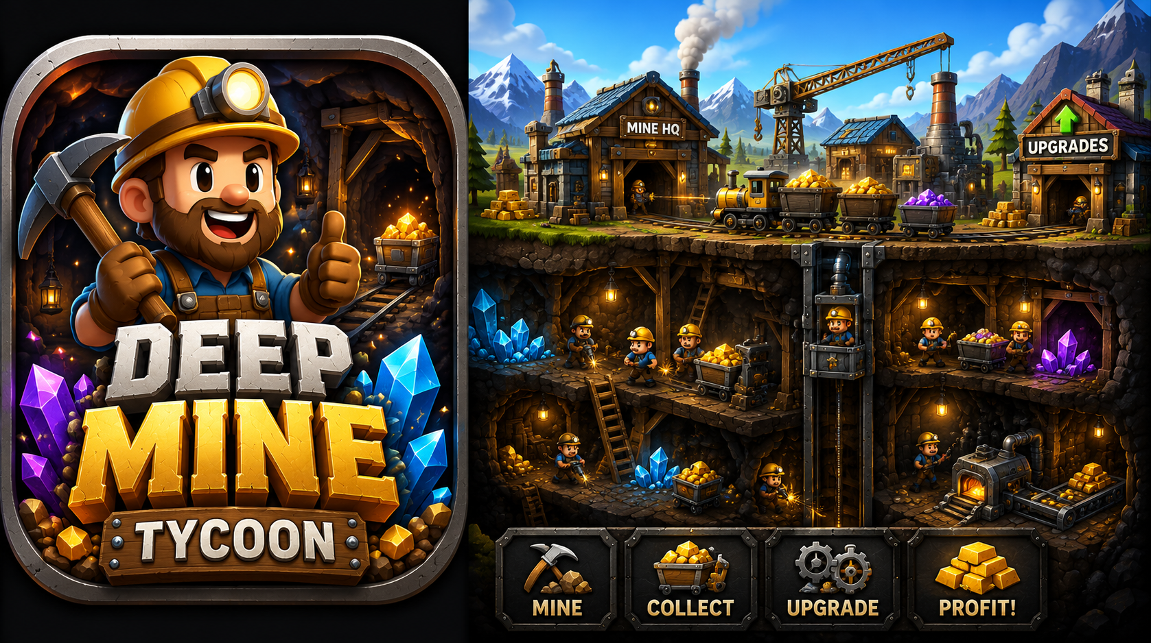 Deep Mine Tycoon